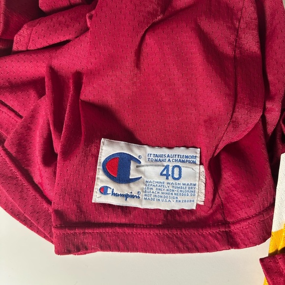 WASHINGTON JERSEY MARK RYPIEN #11 BURGUNDY MESH NFL champion Size 40 JERSEY - Picture 5 of 7